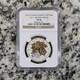 Royal Canadian Mint Maple Leaf $4 2014 Gilt Reverse Proof Silver NGC PF 70