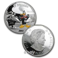 SALE! 2015 Looney Tunes Set (4) 1 oz. 999 Silver PROOF Coins & Wrist Watch