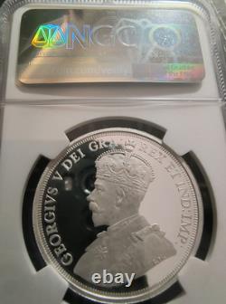 Sailing Ship Silver $1 Canada 100th Anniv. PF 70 Ultra Cameo First Release Blue