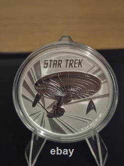 Star Trek Enterprise 2016 $20 One Ounce Silver Proof Coin from the Canada Mint