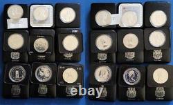 The $1 Coins of Canada 1971-1995 Canada 22 Silver coin lot, Proof and Prf-like