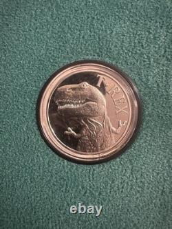 The Collectors Mint Canada Fine Silver Proof coin T REX Rare
