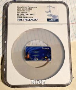 Unexplained Phenomena 2020 Canada S$20 Clarenville Event UFO 1oz Silver Coin